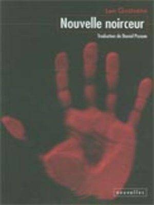cover image of Nouvelle noirceur